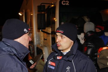 MONTE CARLO : QUESNEL, BOUFFIER ET PEUGEOT PIEGENT SKODA SOUS LA NEIGE !!!!