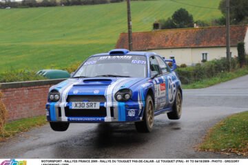 RALLYE DU TOUQUET :  VICTOIRE POUR LA SUBARU D’ERIC BRUNSON