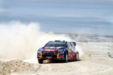 WRC : NOUVEAU SUCCES POUR LA DS3 CITROEN DE SEBASTIEN OGIER EN JORDANIE