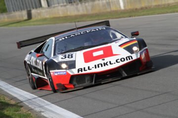 FIA GT1 A ZOLDER :  DOUBLE DE LA LAMBORGHINI DE BASSENG-WINKELHOCK
