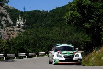 IRC: JUHO HANNINEN PREND LA TETE AU RALLYE D’UKRAINE A YALTA