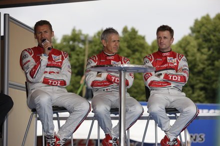 2011 le mans pilotes AUDI 3