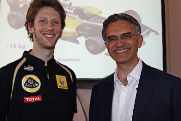F1 : ROMAIN GROJEAN SIGNE AVEC LOTUS EX RENAULT POUR LA SAISON 2012