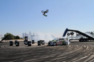 DRIFT : LE GYMKHANA GRID DE KEN BLOCK PRESENT A CLERMONT FERRAND