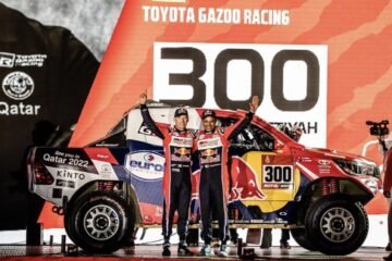 PESCI RÉCUPÈRE LE BUGGY DE DUMAS QUI LUI ROULERA AVEC L'ANCIEN TOYOTA D AL ATTIYAH !!!