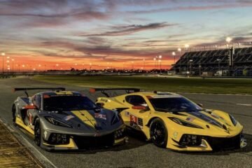 LES CORVETTE OFFICIELLES FORFAITS AUX '24 HEURES DU MANS' 2020.