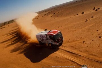 AFRICA RACE 2020, JOUR CINQ : BOTTURI (YAMAHA) ET BOUWENS (CAMION IVECO) ROIS DE LA DERNIÈRE SPÉCIALE AU MAROC