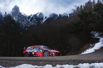 OTT TANAK ET SA HYUNDAI ATTAQUENT EN TROMBES LE MONTE CARLO WRC 2021
