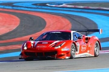 DAVID HALLYDAY SUR LA FERRARI VISIOM EN ULTIMATE CUP 2021