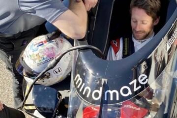 APRES SES DÉBUTS A BARBER CE 23 FÉVRIER, ROMAIN GROSJEAN APPRÉCIE SA NOUVELLE VIE EN INDYCAR