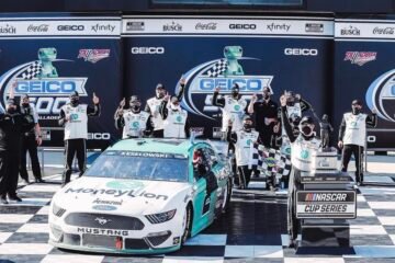 SUCCÈS POUR BRAD KESELOWSKI A TALLADEGA EN NASCAR