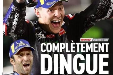 L’ÉQUIPE CONSACRE SA ´UNE´… A L’EXPLOIT DE NOS 2 PILOTES, AUTEURS SENSATIONNEL DOUBLÉ AU GP DU QATAR