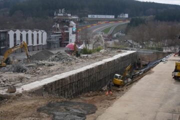 SPA-FRANCORCHAMPS : UN IMPORTANT RELIFTING DES PADDOCKS AVANT DE GROS TRAVAUX.
