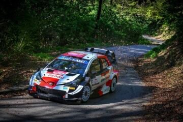 LA TOYOTA YARIS D'ELFYN EVANS DOMINE LE SHAKEDOWN DU RALLYE DE CROATIE EN WRC