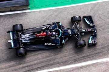 PÔLE POUR  LA MERCEDES DE LEWIS HAMILTON AU GP D EMILIE ROMAGNE A IMOLA