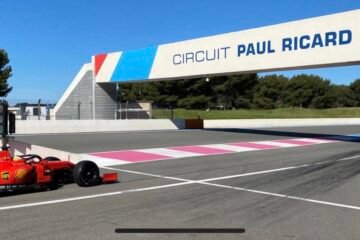 FERRARI TESTE LES PNEUMATIQUES PIRELLI 2022 AU PAUL RICARD