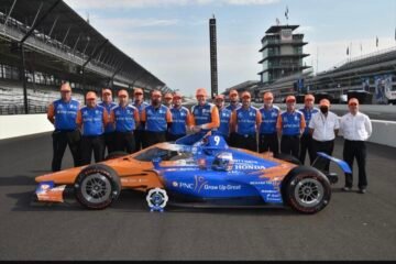 DIXON DEVANT PAGENAUD AUX DERNIERS ESSAIS DU CARB DAY A INDY