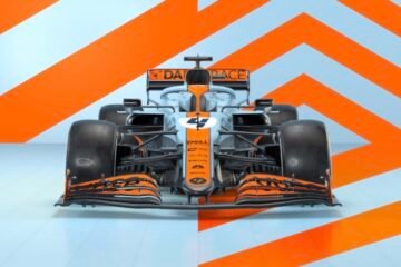 LES McLAREN AUX COULEURS GULF AU GRAND PRIX DE MONACO