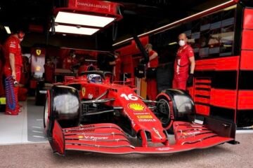 LA FERRARI DE CHARLES LECLERC, EN PANNE AU COURS DU TOUR DE FORMATION, AU GRAND PRIX DE MONACO LA FERRARI DE CHARLES LECLERC, EN PANNE AU COURS DU TOUR DE FORMATION, AU GRAND PRIX DE MONACO