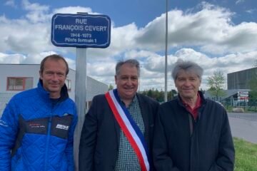 INAUGURATION D’UNE RUE FRANÇOIS CEVERT À MAGNY COURS!