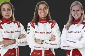  PREMIÈRE COURSE ET PREMIERS POINTS EN CHAMPIONNAT DU MONDE D'ENDURANCE A SPA POUR LES FÉMININES DU RICHARD MILLE RACING TEAM