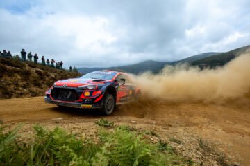 LA HYUNDAI DE TÄNAK EN TÈTE AU RALLYE DU PORTUGAL