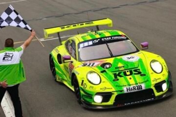 NOUVELLE VICTOIRE POUR LA PORSCHE DE L'ÉCURIE MANTHEY AU NÜRBURGRING