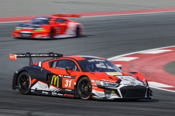 ARNOLD ET MAXIME ROBIN AUX 24 HEURES DE DUBAÏ, AVEC L'AUDI WRT EN GT3