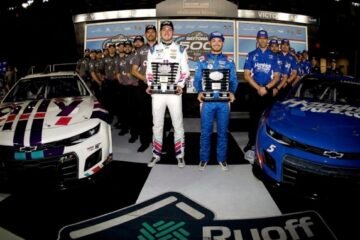 KYLE LARSON EN POLE DES DAYTONA 500 EN NASCAR. VIlLENEUVE S'EST QUALIFIE !!!