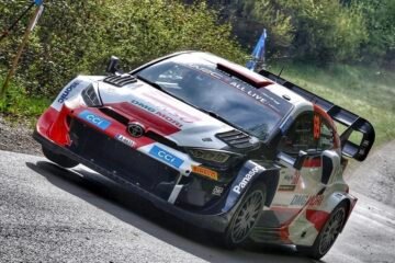 LA TOYOTA YARIS WRC RALLY1 DE ROVENPERÄ SOLIDE LEADER AU RALLYE DE CROATIE