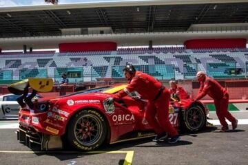 NELSON PANCIATICI AVEC UNE FERRARI EN GT3 ITALIEN