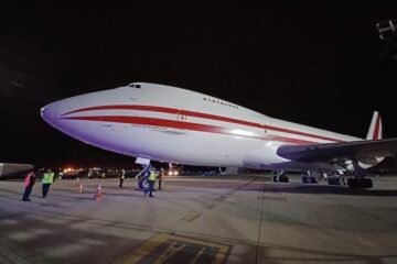 L’AVION CARGO DU MOTOGP EST ENFIN ARRIVÉ EN ARGENTINE POUR LE MOTO GP
