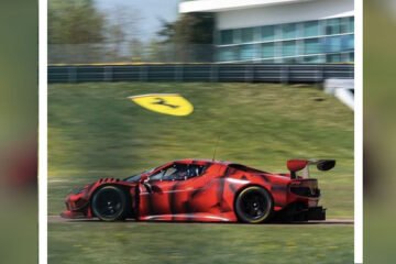 PREMIERS TOURS DE ROUES A FIORANO CE 12 AVRIL 2022 POUR LA FERRARI GT3
