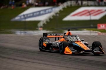 O’WARD VAINQUEUR À BARBER EN INDYCAR.GROSJEAN,7
