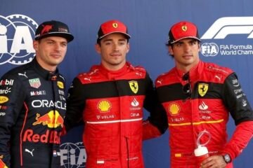 LES INTERVIEWS DE LECLERC, VERSTAPPEN ET SAINZ Jr A BARCELONE APRÈS LA QUALIF