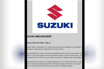 AVANT LE GP DE FRANCE AU MANS… SUZUKI CONFIRME BIEN SON RETRAIT DU MOTO GP