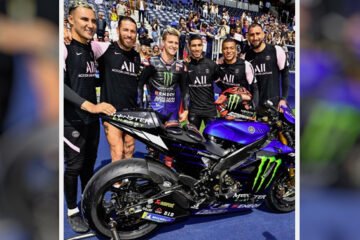 FABIO QUARTARARO INVITÉ PAR LES JOUEURS DU PSG