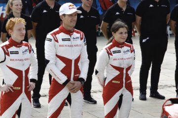 PARI TENU POUR OGIER ET SES PARTENAIRES LILOU WADOUX ET CHARLES MILESI, AU MANS