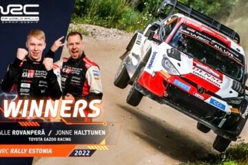 ET DE 5 :  CINQUIÈME VICTOIRE EN 2022 POUR ROVANPERÄ QUI TRIOMPHE EN ESTONIE