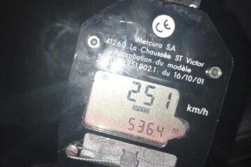 FLASHÉ … A 251Km/h DANS LE GARD !