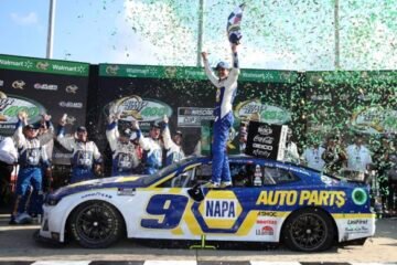 CHASE ELLIOTT TRIOMPHE À ATLANTA EN NASCAR
