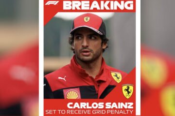 SAINZ Jr SERA PÉNALISÉ DE … 10 PLACES SUR LA GRILLE DIMANCHE!
