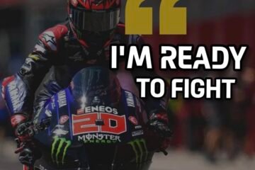 AU GP D'ANGLETERRE, FABIO QUARTARARO /  JE SUIS PRÊT A ME BATTRE