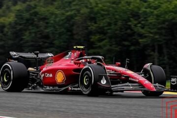 LES FERRARI DE SAINZ ET LECLERC DEVANT AUX 1ers ESSAIS À SPA
