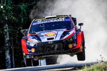 LA HYUNDAI D’OTT TANAK, LEADER AU RALLYE DE FINLANDE