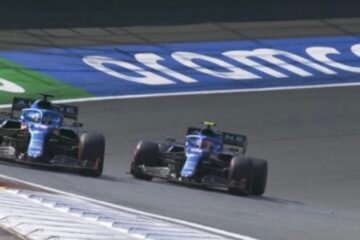 AVANT LE GP DE ZANDVOORT AVEC LES PILOTES ALPINE