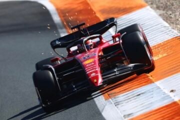 LECLERC DEVANT RUSSELL ET VERSTAPPEN AUX ESSAIS LIBRES 3