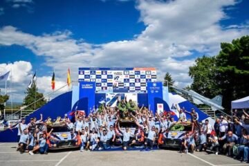 TRIPLÉ HISTORIQUE HYUNDAI A L'ACROPOLE AVEC NEUVILLE, TANAK ET SORDO