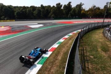 AVANT LE GP D’ITALIE A MONZA AVEC LES PILOTES ALPINE