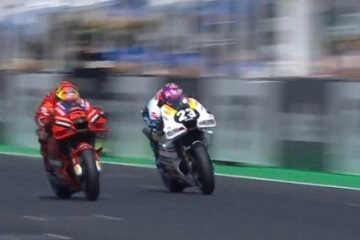 BAGNAIA VICTORIEUX SUR LE FIL DEVANT BASTIANINI À MISANO. FABIO, 5